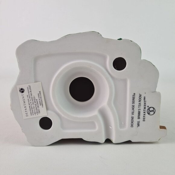 Department 56 Dickens Village Series Mrs. Brimm's Tea Room 58487 Completed - Picture 7 of 12